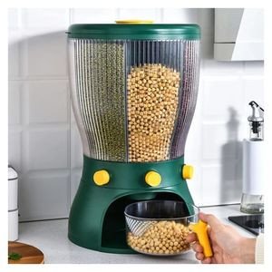 Boîte de stockage rotative multifonctionnelle de nourriture de 20KG avec le seau de séparateurs
